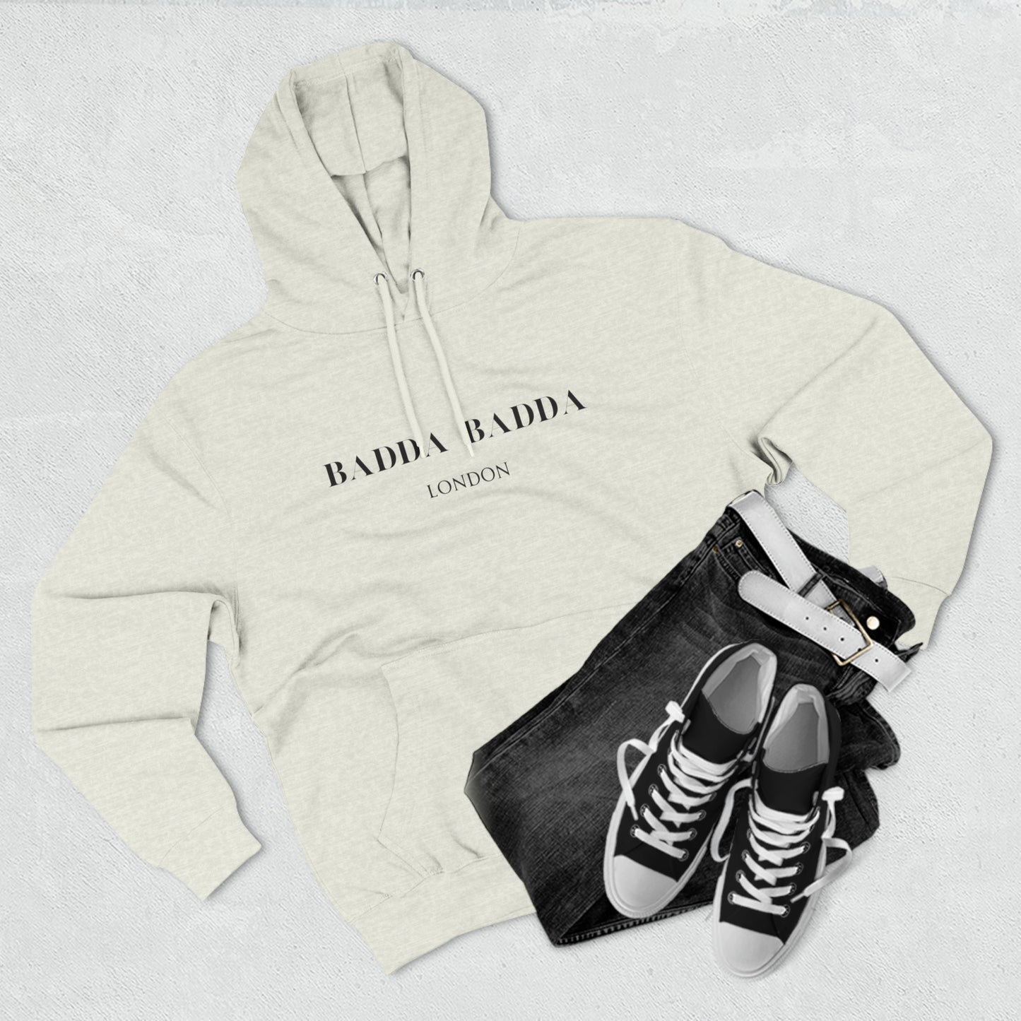 Premium Pullover Badda Badda Hoodie