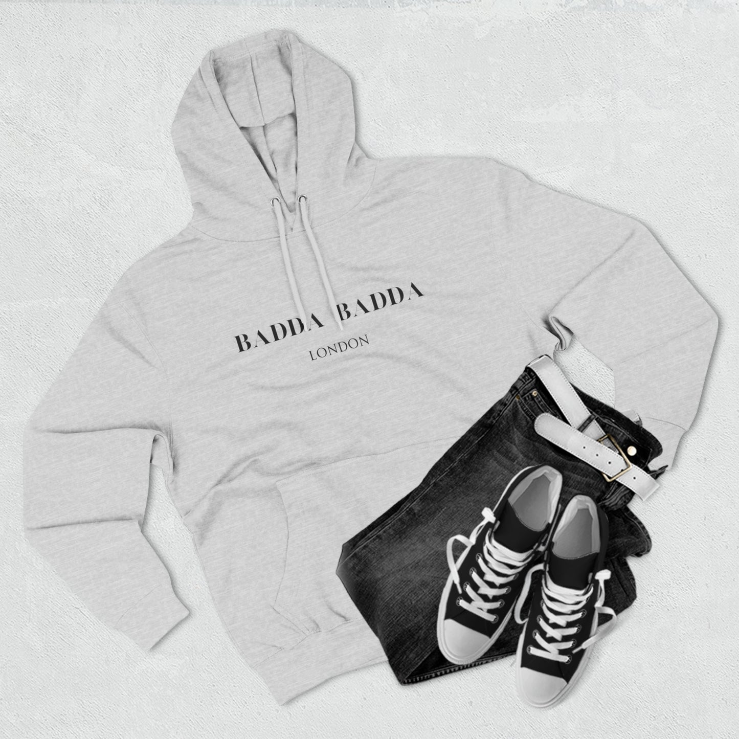 Premium Pullover Badda Badda Hoodie