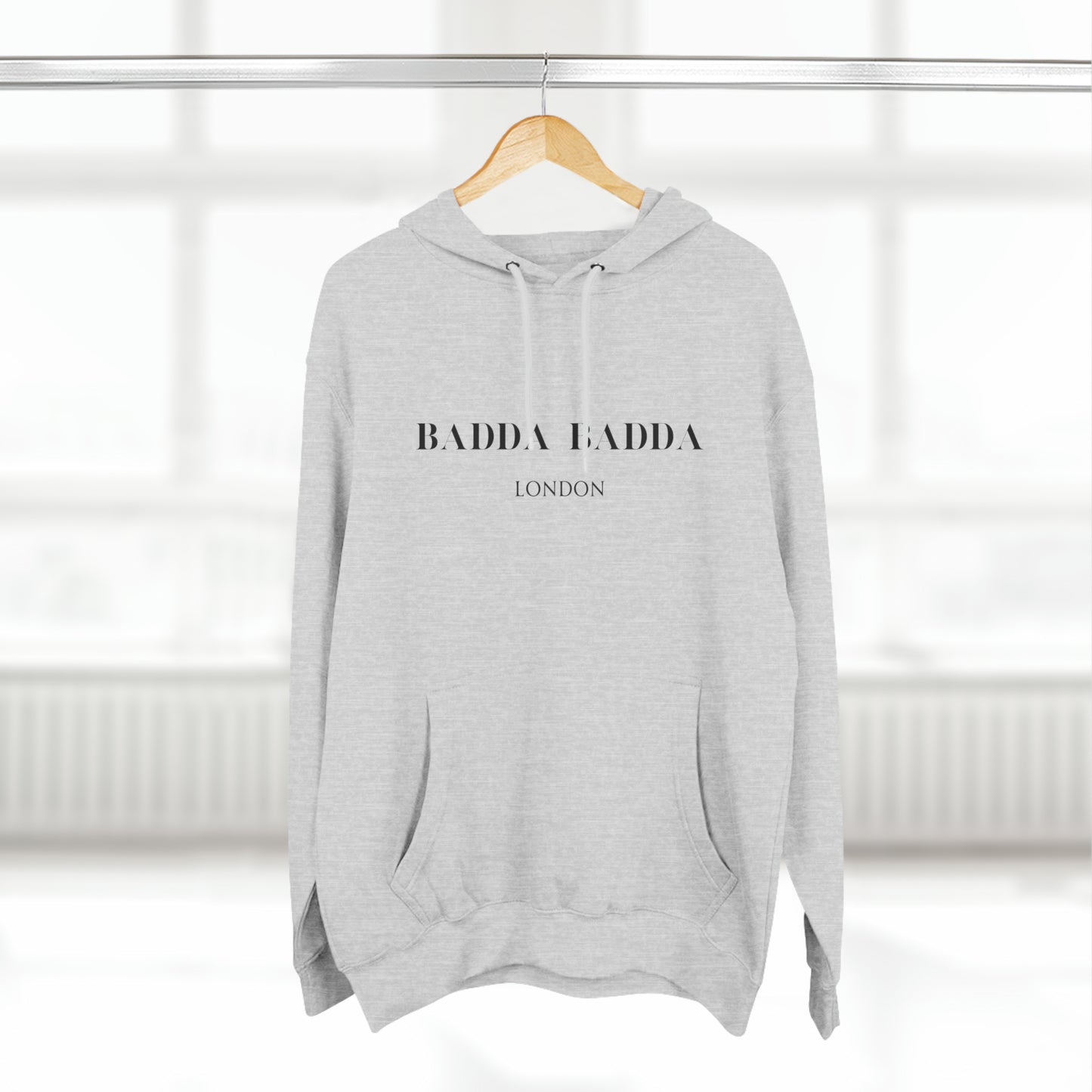 Premium Pullover Badda Badda Hoodie