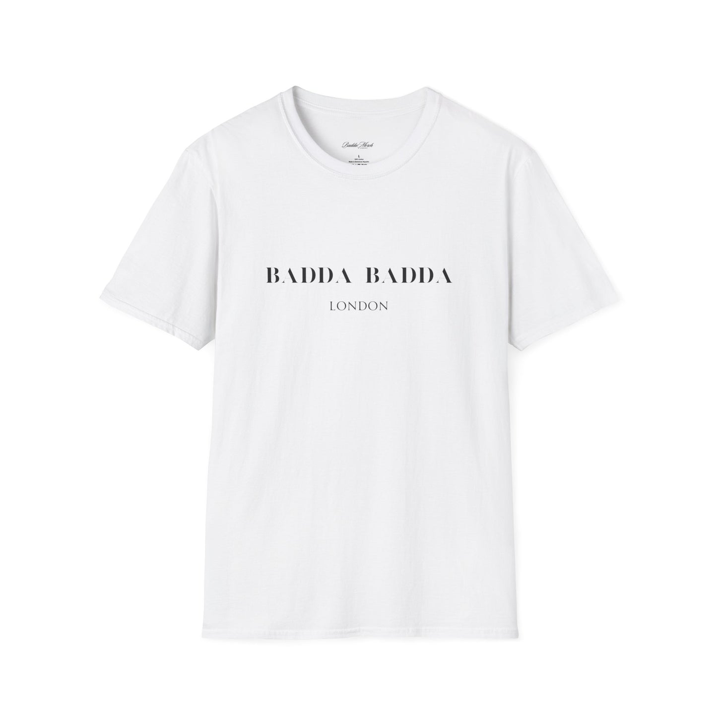 Badda Badda White T-Shirt